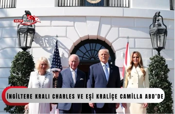  İngiltere Kralı Charles ve eşi Krali&ccedil;e Camilla ABD&rsquo;de
