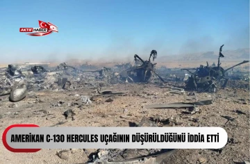 İran Devrim Muhafızları Ordusu, Amerikan C-130 Hercules u&ccedil;ağının d&uuml;ş&uuml;r&uuml;ld&uuml;ğ&uuml;n&uuml; iddia etti