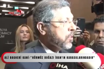 İran Dışişleri Bakanı Ali Bagheri Kani: "Diplomasiyi t&uuml;ketmek i&ccedil;in diplomasinin kullanıldığı ve ardından yeniden savaş başlatıldığı bu kısır d&ouml;ng&uuml; sona ermeli"