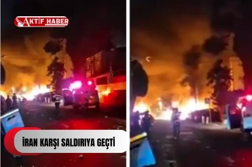 İran'ın füzeleri Hayfa'ya isabet etti...