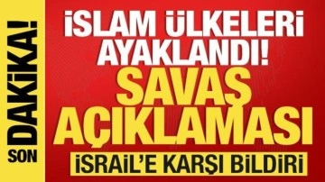 İslam İşbirliği Teşkilatı ayaklandı! israil'e karşı bildiri...Son dakika savaş açıklaması