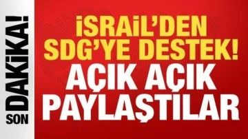 İsrail'den SDG'ye a&ccedil;ık destek: Ter&ouml;ristler yardım i&ccedil;in yalvarmıştı!