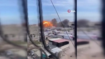 İsrail Gazze’de UNRWA’ya ait un dağıtım noktasını vurdu
