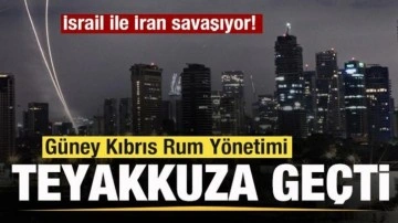 İsrail ile İran savaşıyor! Güney Kıbrıs Rum Yönetimi teyakkuza geçti