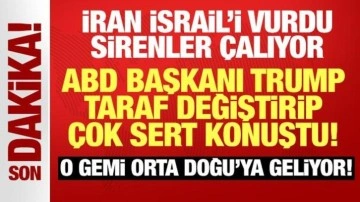 İsrail-İran savaşında son dakika gelişmesi: Trump tarafını seçip çok sert konuştu!