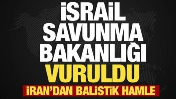 İsrail Savunma Bakanlığı vuruldu! İran füzeleri durmuyor