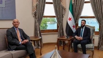 İstanbul'da kritik temas: Şara, Barrack’ı kabul etti