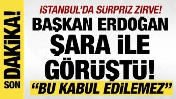 İstanbul'da sürpriz zirve! Erdoğan, Şara ile görüştü! İsrail'e açık uyarı