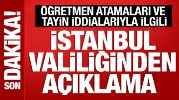İstanbul Valiliğinden öğretmen ataması ve proje okulları açıklaması