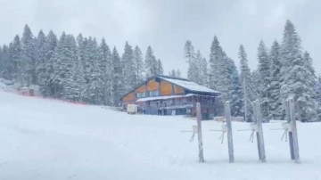 Kastamonu'da kar yağışı etkili oluyor