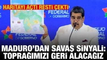 Maduro: Esequibo'yu geri alacağız