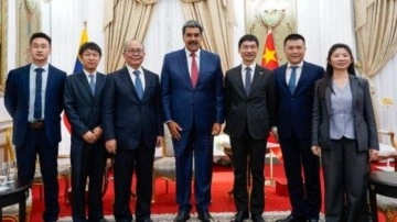 Maduro'nun son g&ouml;r&uuml;şmesini &Ccedil;in heyeti ile yaptığı ortaya &ccedil;ıktı