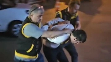 Markette dehşet saçtı, 2 saat sonra ormanda yakalandı