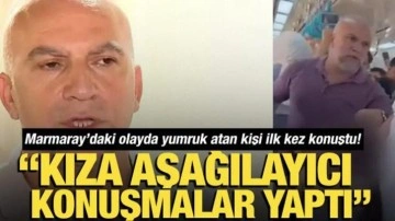Marmaray'daki olayda yumruk atan kişi konuştu! 'Kıza aşağılayıcı konuştu'