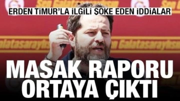 MASAK raporu ortaya &ccedil;ıktı! Erden Timur'la ilgili bahis ve yasa dışı kumar iddiası