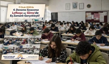Mavi Ufuklar Dershanesi 4. Deneme Sınavını Ger&ccedil;ekleştirdi