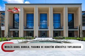  Meclis Genel Kurulu, yasama ve denetim g&ouml;reviyle toplanacak