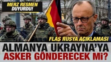 Merz resmen duyurdu! Almanya, Ukrayna'ya asker gönderecek mi? Flaş Rusya açıklaması