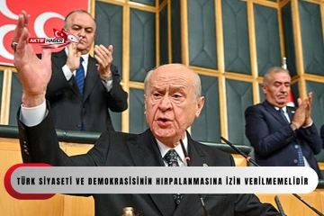 MHP lideri Bah&ccedil;eli: "B&ouml;l&uuml;nm&uuml;ş bir CHP algısı oluşturulmaya, hatta meşrulaştırılmaya &ccedil;alışıldığına şahit olunmaktadır"