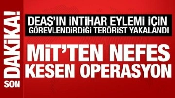 MİT'ten operasyon: DEAŞ'ın intihar eylemi i&ccedil;in g&ouml;revlendirdiği Mehmet G&ouml;ren yakaladı