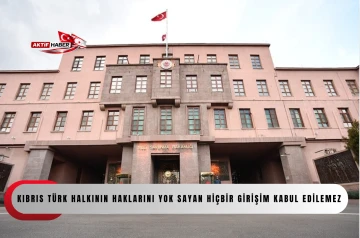 MSB:''KKTC&rsquo;nin g&uuml;venliği T&uuml;rkiye&rsquo;nin g&uuml;venliğidir.''
