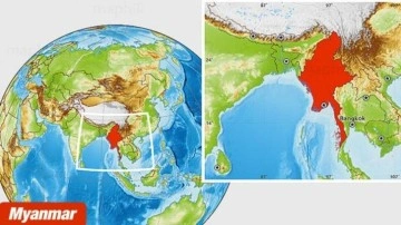 Myanmar ordusundan sivil kampta katliam: 21 &ouml;l&uuml;