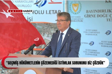 ÜSTEL:“BİZ KKTC’Yİ VE HALKIMIZI SEVİYORUZ”