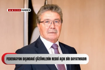 BAŞBAKANI &Uuml;NAL &Uuml;STEL: &ldquo;FEDERASYON DIŞINDAKİ &Ccedil;&Ouml;Z&Uuml;MLERİN REDDİ A&Ccedil;IK BİR DAYATMADIR&rdquo;