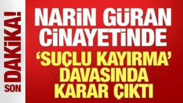 Narin Güran cinayetinde "suçluyu kayırma" davasında karar çıktı