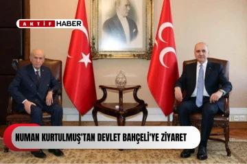 Numan Kurtulmuş'tan Devlet Bahçeli'ye ziyaret