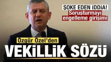 'Özgür Özel' iddiası: Susarsanız sizi vekil yaparım