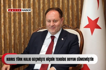  Öztürkler:” Hristodulidis’in Türk yargısının kararları hakkındaki açıklaması, yargı bağımsızlığına ve halkımızın güvenliğine ciddi saygısızlık”