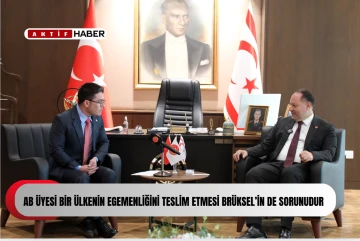  Öztürkler: “Hristodulidis tüm kontrolü İsrail'e devretti, GKRY'nin egemenliği tartışmalı hale geldi&quot;