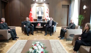 Öztürkler, Kara Kuvvetleri Komutanı Orgeneral Tokel'i kabul etti