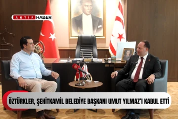  Öztürkler, Şehitkamil Belediye Başkanı Umut Yılmaz’ı kabul etti