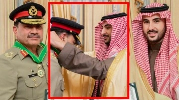 Pakistanlı komutana "Kral Abd&uuml;laziz Madalyası" verildi