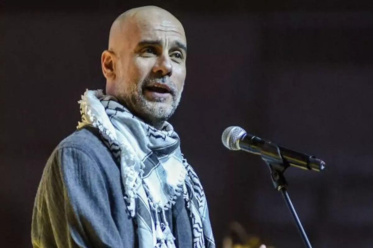 Pep Guardiola'nın Filistin i&ccedil;in s&ouml;ylediklerine beğeni yağıyor