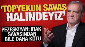 Pezeşkiyan: Topyekun savaş halindeyiz