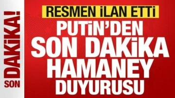 Putin'den son dakika Hamaney duyurusu! İsrail'e çok net mesaj! Resmen ilan etti