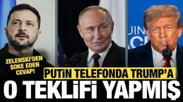 Putin telefonda Trump'a o teklifi yapmış: Zelenski'den şoke eden cevap!
