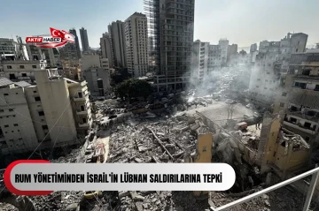  Rum y&ouml;netiminden İsrail&rsquo;in L&uuml;bnan saldırılarına tepki&hellip;