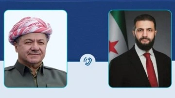Şara'dan flaş telefon diplomasisi: KDP Başkanı Barzani ile g&ouml;r&uuml;şt&uuml;