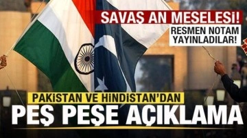 Savaş an meselesi! Pakistan ve Hindistan'dan peş peşe açıklama! NOTAM yayınladılar...