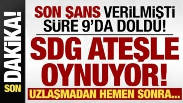 SDG'ye son şans verilmişti, s&uuml;re 9'da doldu! Kritik haber az &ouml;nce geldi, flaş gelişme...