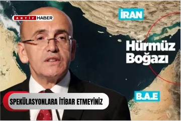 ŞİMŞEK:''Spekülasyonlara itibar etmeyiniz''
