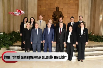  &ldquo;Siyasi dayanışma ortak geleceğin temelidir&rdquo;