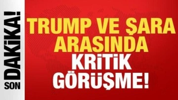 Son dakika: ABD Başkanı Trump, Suriye Cumhurbaşkanı Şara ile g&ouml;r&uuml;şt&uuml;!