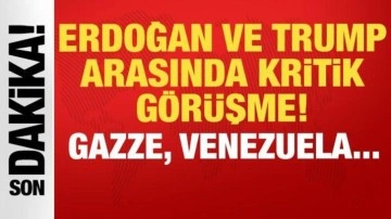 Son dakika haberi: Cumhurbaşkanı Erdoğan ve ABD Başkanı Trump arasında kritik g&ouml;r&uuml;şme!