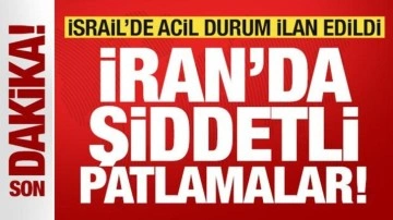 Son dakika: İsrail, İran'ı vurdu! Tahran'da şiddetli patlamalar! Acil durum ilan edildi