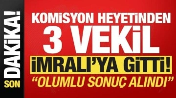 Son dakika: Komisyon heyeti İmralı'ya gitti!